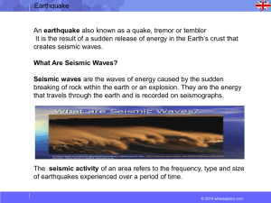 Seismic waves - Albert