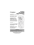 29-Range Auto/Manual Digital Multimeter