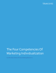 The Four Competencies Of Marketing Individualization