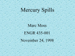 Mercury Spills