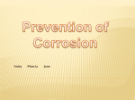 Prevention of Corrosion