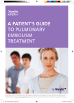 a patient`s guide to pulmonary embolism treatment