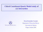 The Chiral Constituent Quark Model (cCQM)
