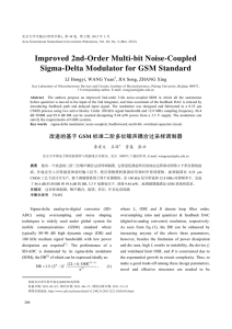 Improved 2nd-Order Multi-bit Noise-Coupled Sigma