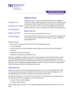 Gallium Scan - Northwestern Medicine