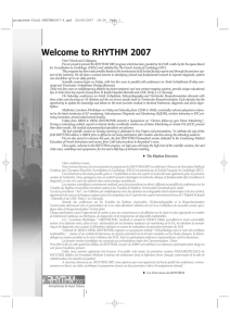 Welcome to RHYTHM 2007