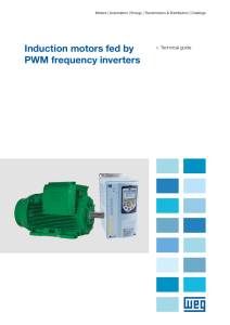 Induction Motors Fed by PWM