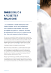three drugs are better than one - Ludwig Institute for Cancer Research