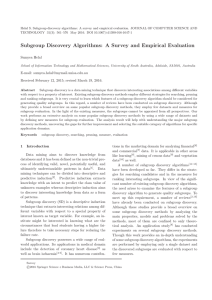 Subgroup Discovery Algorithms: A Survey and Empirical Evaluation