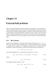 Chapter 15 External field problems