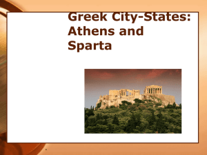 Greek City-States: Athens and Sparta