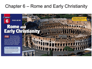 C6.1 - The Foundations of Rome - World History and Honors History 9