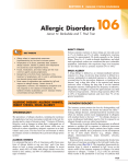 106 - Allergic Disorders