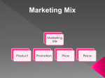 MARKETING MIX