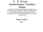 AR Orman Epidemiologic Transition Model