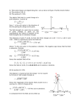 Q- Three point charges are aligned along the x