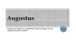 Augustus standard outline