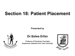 Section 18_Patient Placement - UCLA Integrated Substance Abuse