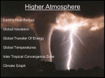 Higher Atmosphere - Dalkeith High School