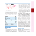 CHAPTER e15 Fluid and Electrolyte Imbalances and Acid