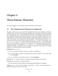Chapter 4 Three Famous Theorems