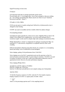 Signal Processing revision notes