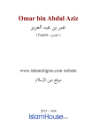 Omar bin Abdul Aziz PDF