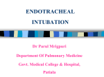 ENDOTRACHEAL INTUBATION - Weebly