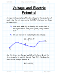 Voltage and Electric Potential