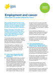 Employment and cancer