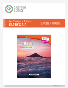 earth`s air teacher guide