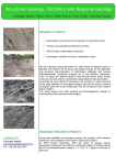 Structural Geology, Tectonics and Regional Geology