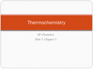 Thermochemistry