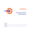 APPENDIX The Cytochrome P450 System