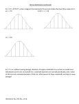 Normal Distribution (Continued)