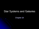 15.4 Star Systems and Galaxies