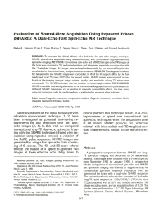 Evaluation of Shared-View Acquisition Using Repeated Echoes