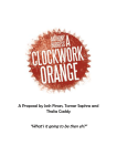A Clockwork Orange Proposal
