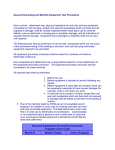 Assured Grounding and Monthly Equipment Test Procedures Each