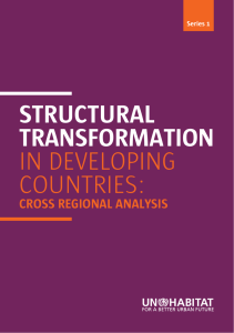 structural transformation in developing countries - UN