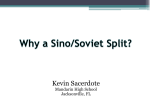 Sino-Soviet Split