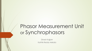 Phasor Measurement Unit or Synchrophasors
