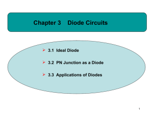 Chapter 3 Diode Circuits