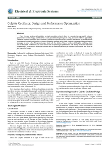 Colpitts Oscillator: Design and Performance Optimization