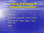 Clinical Outcomes of Influenza Infection