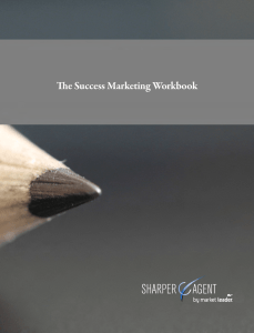 The Success Marketing Workbook