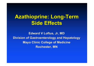 Azathioprine: Long-Term Side Effects