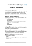 Orthostatic Hypotension