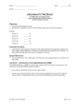 Lab #2 Test Bench - Northern Arizona University