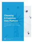 Choosing A Customer Data Platform